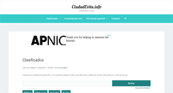 Desktop Screenshot of ciudadevita.info
